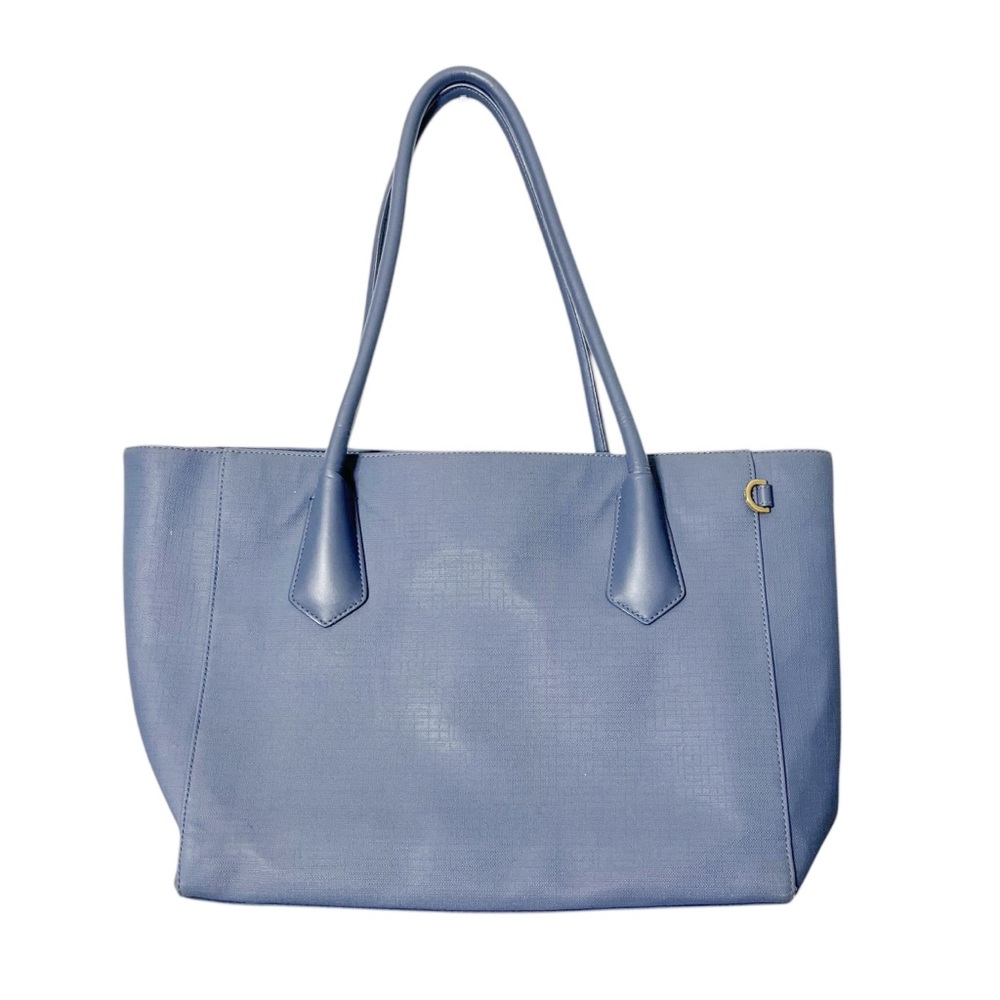 Dagne Dover Signature Legend Tote‎ Ash Blue Women's Work Travel Laptop Carryall